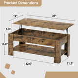 Homall Modern Lift Top Coffee Table