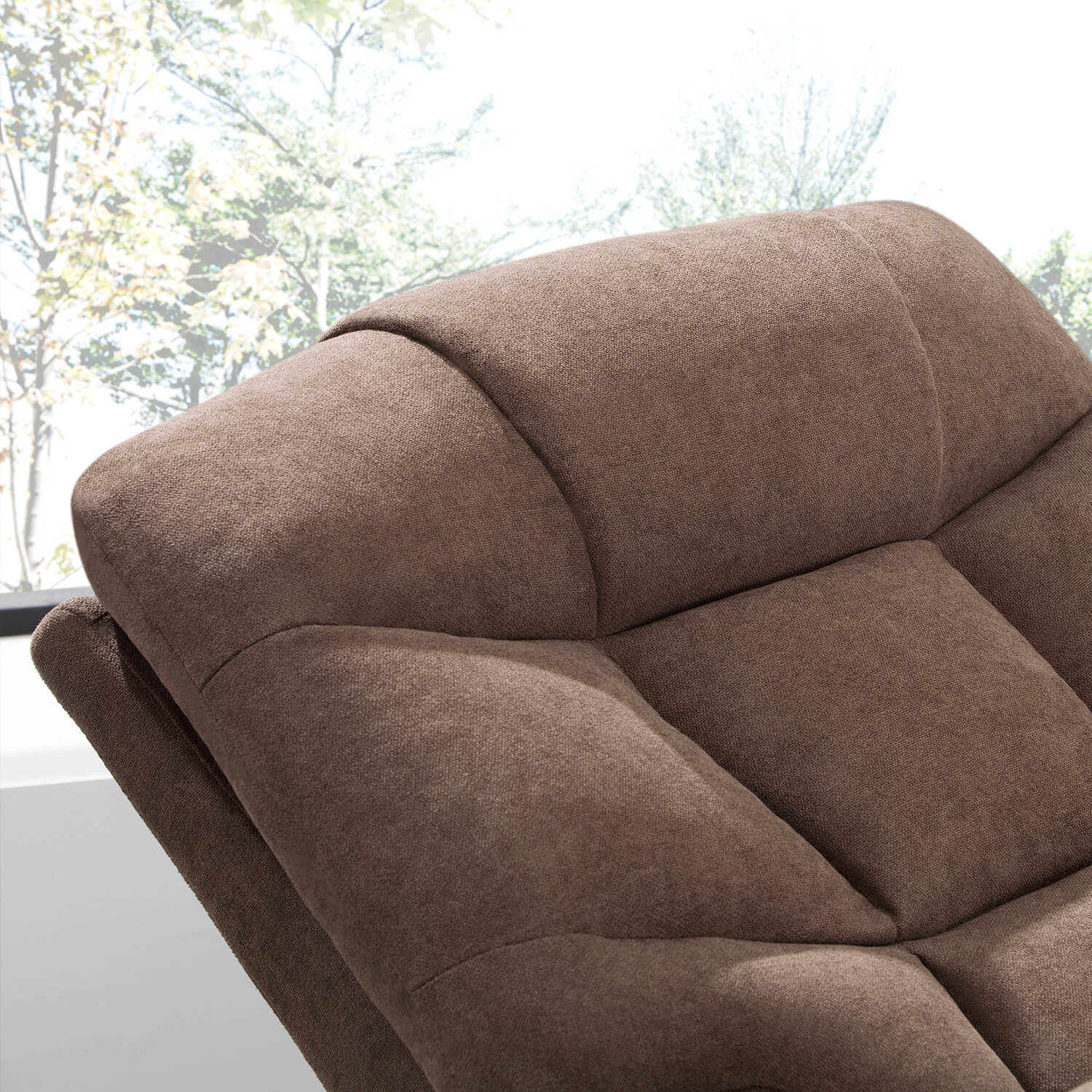 【For all your needs】Homall Power Lift Chair Assist Recliner, Fabric Recliner with Heated Vibration Massage & USB Outlet