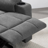 【For all your needs】Homall Power Lift Chair Assist Recliner, Fabric Recliner with Heated Vibration Massage & USB Outlet