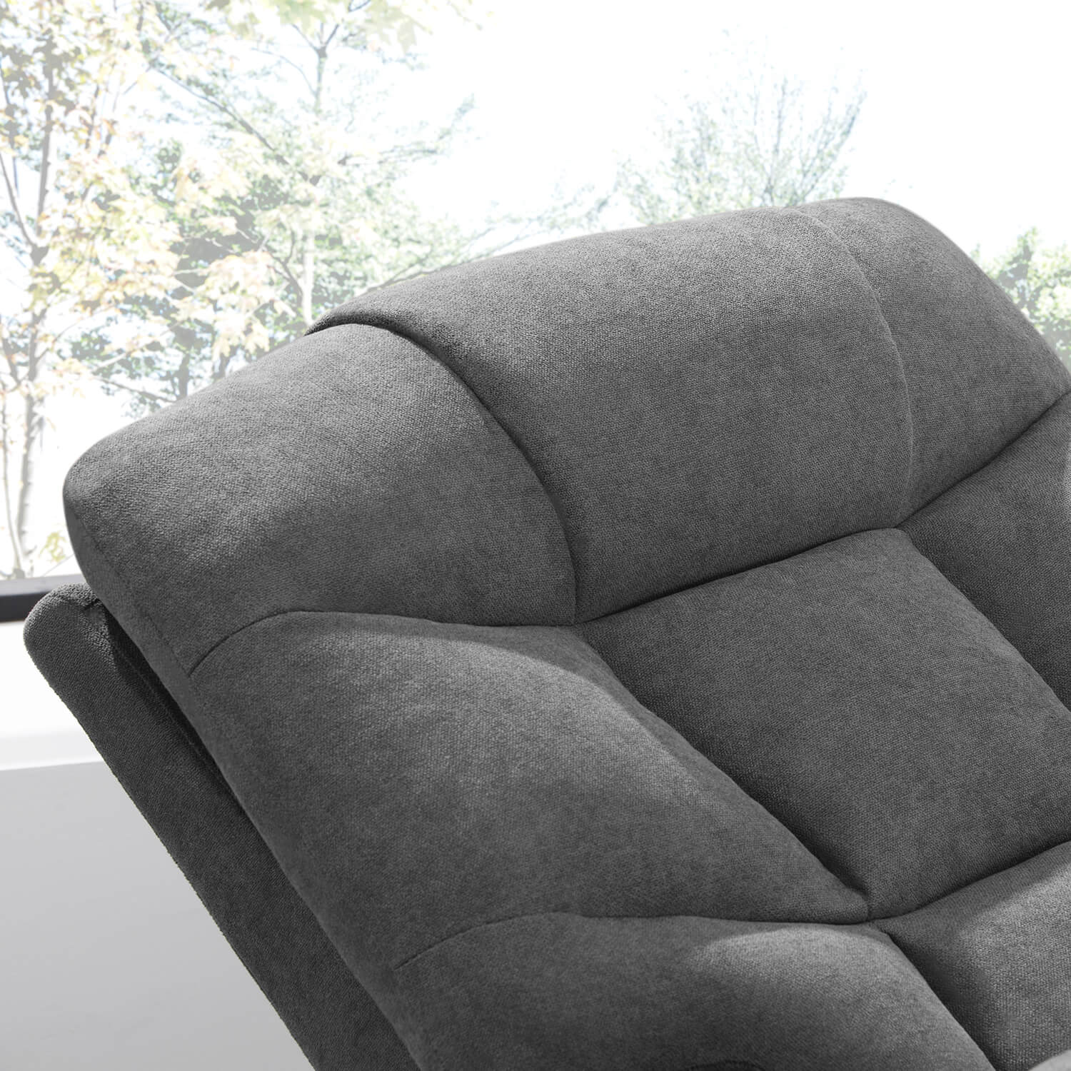 【For all your needs】Homall Power Lift Chair Assist Recliner, Fabric Recliner with Heated Vibration Massage & USB Outlet