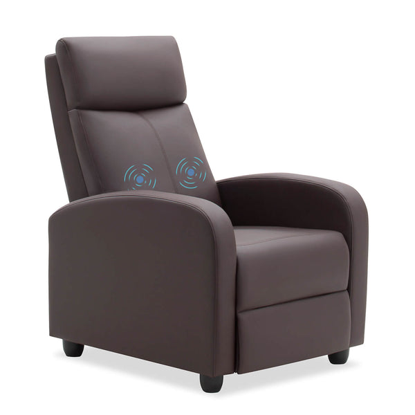 Homall PU Leather Massage Recliner Chair, Home Theater Seating