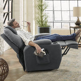 Homall Power Lift Recliner with Heat and Massage Functions, PU Leather/Fabric Version