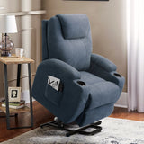 Homall Power Lift Recliner with Heat and Massage Functions, PU Leather/Fabric Version
