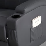 Homall Power Lift Recliner for Elderly with Heat and Massage Functions, PU Leather/Fabric Version