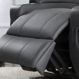 Homall Power Lift Recliner for Elderly with Heat and Massage Functions, PU Leather/Fabric Version