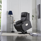 Homall Power Lift Recliner for Elderly with Heat and Massage Functions, PU Leather/Fabric Version