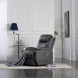 Homall Power Lift Recliner for Elderly with Heat and Massage Functions, PU Leather/Fabric Version