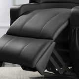Homall Power Lift Recliner for Elderly with Heat and Massage Functions, PU Leather/Fabric Version