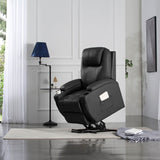Homall Power Lift Recliner for Elderly with Heat and Massage Functions, PU Leather/Fabric Version