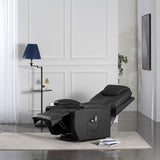 Homall Power Lift Recliner for Elderly with Heat and Massage Functions, PU Leather/Fabric Version