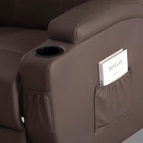 Homall Power Lift Recliner for Elderly with Heat and Massage Functions, PU Leather/Fabric Version