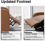 Homall PU Leather Recliner Home Theater Seating Living Room Chair