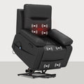Homall Power Lift Chair, Dual Motor Lift Recliner with Massage and Heat Function
