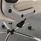 Homall Fabric Office Chair with Massage Function, Adjustable Tilt Angle and Flip-up Arms Executive Computer Chair