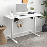 Homall Height Adjustable Electric Standing Desk 43"/55"/63" Computer Table, Home Office Workstation