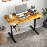 Homall Height Adjustable Electric Standing Desk 43"/55"/63" Computer Table, Home Office Workstation