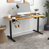Homall Height Adjustable Electric Standing Desk 43"/55"/63" Computer Table, Home Office Workstation