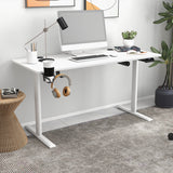 Homall Height Adjustable Electric Standing Desk 43"/55"/63" Computer Table, Home Office Workstation