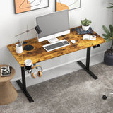 Homall Height Adjustable Electric Standing Desk 43"/55"/63" Computer Table, Home Office Workstation