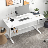 Homall Height Adjustable Electric Standing Desk 43"/55"/63" Computer Table, Home Office Workstation