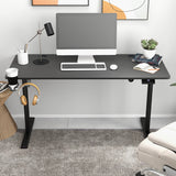 Homall Height Adjustable Electric Standing Desk 43"/55"/63" Computer Table, Home Office Workstation