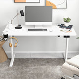 Homall Height Adjustable Electric Standing Desk 43"/55"/63" Computer Table, Home Office Workstation