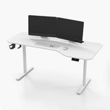 Homall Height Adjustable Electric Standing Desk 43"/55"/63" Computer Table, Home Office Workstation