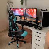Homall Gaming Chair Racing Chair Computer Desk Chair with Headrest and Lumbar Support