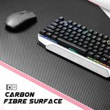 Homall Gaming Desk 44” Gaming Table Z Shape Gamer WorkStation